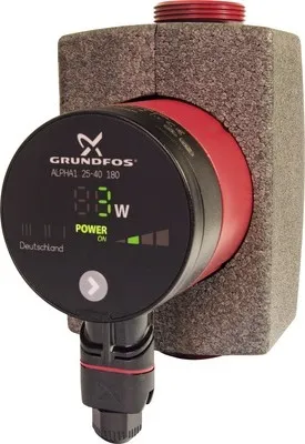 Produktbild von GRUNDFOS Hocheffizienz Umwälzpumpe ALPHA1 25-40 180mm 1x230V G1_1/2 DACH