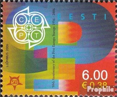 Produktbild von Briefmarken Estland 2006 Mi 537 (kompl.Ausg.) postfrisch Europa