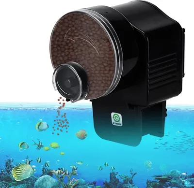 Produktbild von Automatischer Fischfutterautomat – Aquarium-Urlaubsfutterautomat mit Zeitschaltuhr für die Reise (AF-2003D)