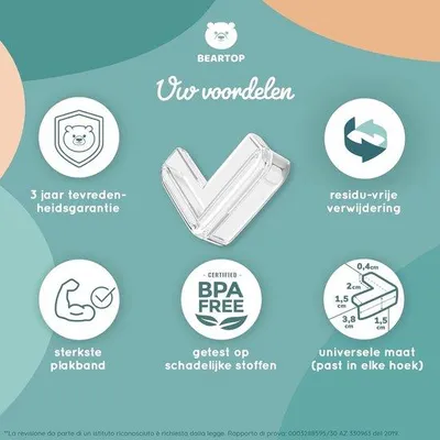 Produktbild von Eckenschutz Baby Tisch Ecken Schutz 28 Stück