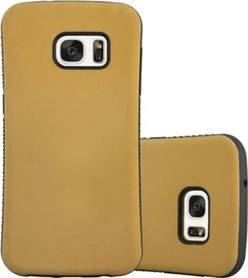 Produktbild von Cadorabo Hülle für Samsung Galaxy S7 Schutz Hülle in Braun Handyhülle Hard Case Schutzhülle Cover Etui
