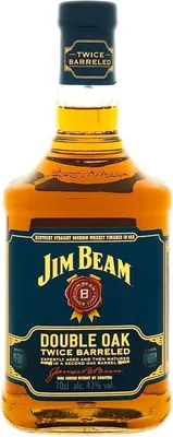 Immagine prodotto di Jim Beam Double Oak Twice Barreled Kentucky Straight Bourbon Whiskey | 43 % vol | 0,7 l