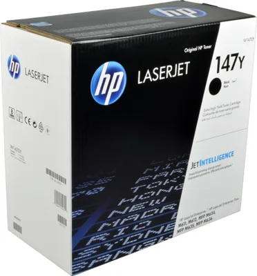Produktbild von HP 147Y Schwarz Original LaserJet Tonerkartusche mit sehr hoher Reichweite, 42000 Seiten, Schwarz, 1 Stück(e)