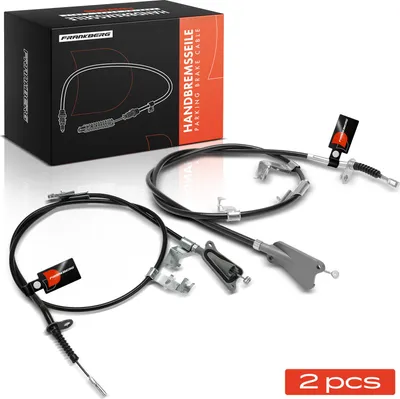 Produktbild von Frankberg 2x Seilzug Feststellbremse Hinterachse beidseitig für Nissan Primera Hatchback Kombi WP12