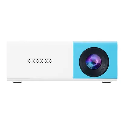 Immagine prodotto di ZELURXX Mini Beamer Proiettore Home Cinema Portatile HDMI USB AV Compatibile Smartphone Laptop Giochi Campeggio all'aperto, Blu