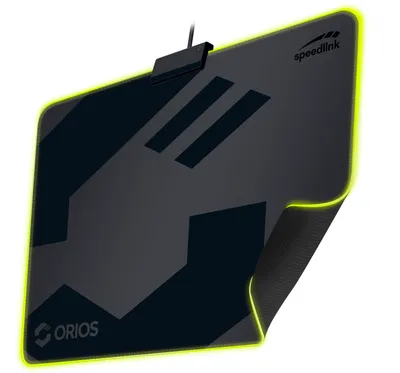 Immagine prodotto di SpeedLink SPEEDLINK SL-620105-BK tappetino per mouse Tappetino per mouse da gioco Nero, grigio