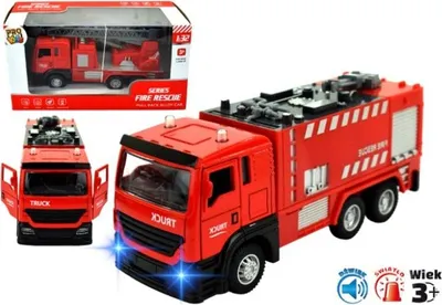 Obrázek produktu pro Vozidlo kovové záchranné služby hasičský sbor n/bat 03099