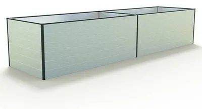 Immagine prodotto di GFP Orto rialzato in alluminio DANIELA - 387 x 77 x 77 cm , alluminio