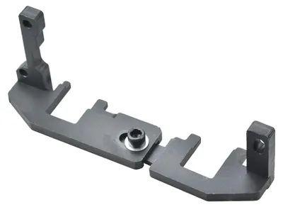 Obrázek produktu pro Sada nástrojů pro seřízení motoru, vysoce kvalitní ocel, rozměry 400 mm x 300 mm x 50 mm, kompatibilní s modely Citroen a Peugeot, určená pro výměnu rozvodového řemene, obsahuje nástroj pro zablokování vačkové hřídele a klikové hřídele