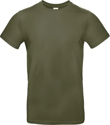 Produktbild von Herren-T-Shirt, Kurzarm - B&C #E190 - urban khaki - Größe 2XL