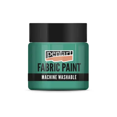 Immagine prodotto di Vernice per tessuti PENTART, 50 ml, verde turchese