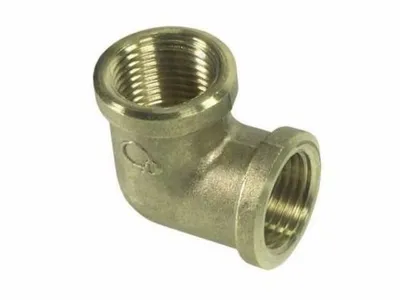 Produktbild von Messing Winkel IG IG 3/8" Bis 1" : Gewinde - 3/8"