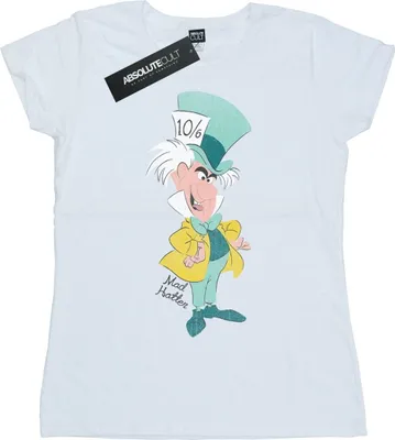Produktbild von Disney - "Alice in Wonderland" T-Shirt für Damen BI8414 (3XL) (Weiß)