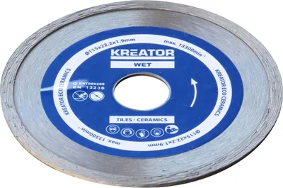 Image de Disque diamant carrelage, faïence - Alésage 22,2 mm 3 disques 115 mm 1,9 mm