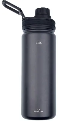 Image de Rubytec Shira Cool Drink Bouteille 0,55 l Noir