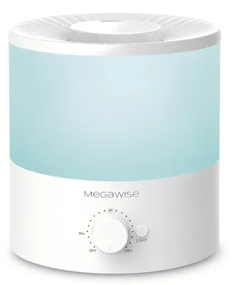 Produktbild von MegaWise Luftbefeuchter 1,8L, Ultraschall-Kaltnebelbefeuchter, leise unter 28 dB