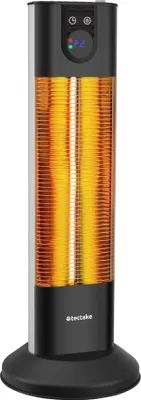 Produktbild von tectake® Infrarotheizstrahler Solaria Terra 3 Leistungsstufen 500, 1000 und 1500 W 29 x 29 x 76,5 cm