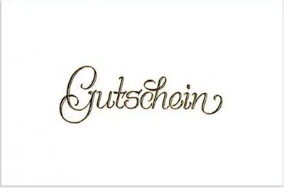 Produktbild von 411521 Gutscheinkarte - inkl. Umschlag