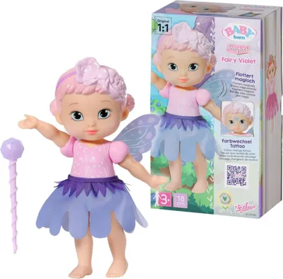 Produktbild von BABY born Storybook Fairy Violet 18 cm- Feen-Puppe