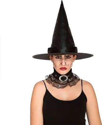 Immagine prodotto di Mamma Strega 58 cm Costume Cappello Nero Nero Taglia Unica