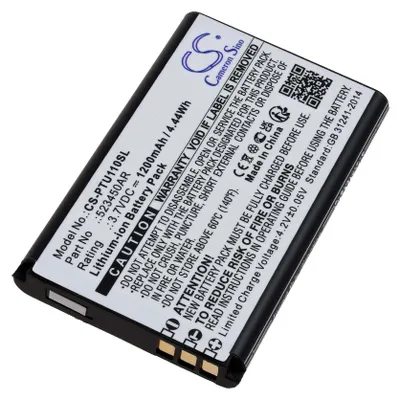 Image de Batterie adaptée au téléphone portable pour seniors Panasonic KX-TU110, KX-TU110 EXB, type 523450AR