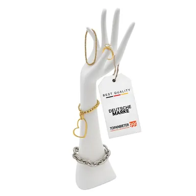 Produktbild von TOPANBIETER 999 Schmuckhand für Armbänder, Ketten, Ringe, Uhren