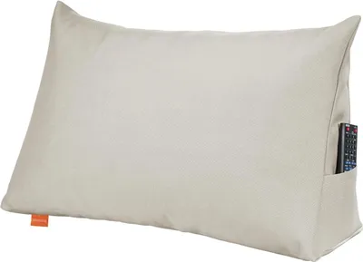 Produktbild von sleepling – Rückenkissen, Keilkissen für Bett und Sofa, 70cm breit, beige, Lendenkissen, Lesekissen