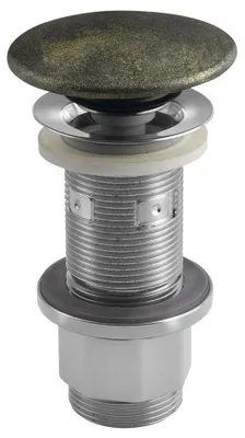 Produktbild von Sapho Waschbecken-Ablaufgarnitur 5/4", klick-klack, Beton-Stopfen, 10-80mm, Gold matt