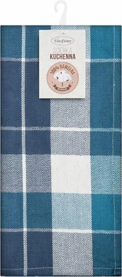 Immagine prodotto di Set di asciugamani da cucina 2pz 50x70 Mona blue check Eurofirany
