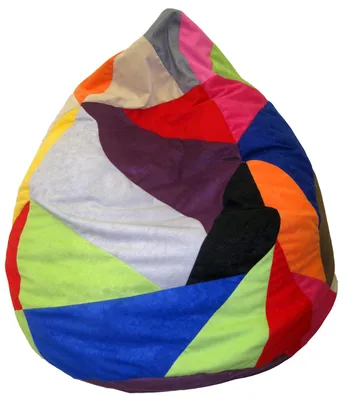 Produktbild von Heunec - 670891 - Sitzsack Patchwork 120 l, Bunt