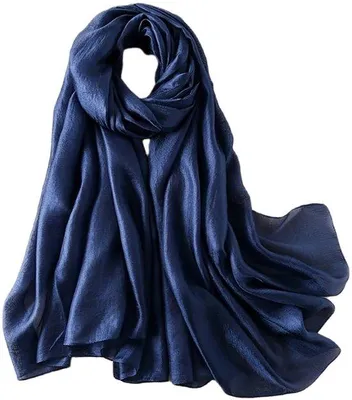 Imagen del producto de Uniqoos®: Bufanda larga para mujer, estilo "Federleichter", de tejido transparente con un brillo sutil, de aproximadamente 90 x 180 cm. Elegante y versátil, ideal para ocasiones especiales como cenas, bodas y para el uso diario
