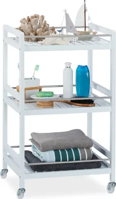 Immagine prodotto di relaxdays 10024191_0 relaxdays Servierwagen weiß