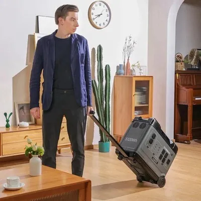 Obrázok produktu pre Prenosná nabíjačka 5120 Wh - výkon 4000 W - batéria LiFePO4 - pre domáce použitie a kempovanie