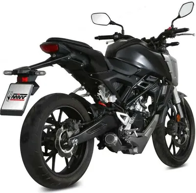 Zdjęcie produktu dla Kompletny układ wydechowy z włókna węglowego MIVV Mk3 do HONDA CB 125 R 2018-2020