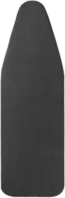 Immagine prodotto di Copertura per asse da stiro extra grande - Tessuto per asse da stiro - Stiro più facile - Imbottitura in cotone traspirante - 148 x 55 cm - Nero