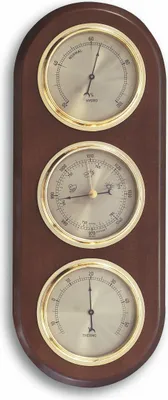Produktbild von TFA 20.1064.03 Analoge Wetterstation aus Massivholz