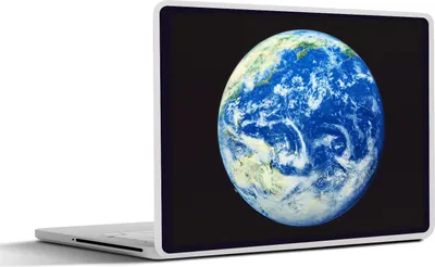 Produktbild von MuchoWow® Laptop Aufkleber Sticker Cover Satellitenbild eines Ozeans auf der Erde 30x22 cm - Laptop-Sticker