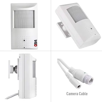 Image de Caméra IP Oba MP02, 4 mégapixels, avec capteur infrarouge sans fil, technologie P2P, et connectivité Wi-Fi