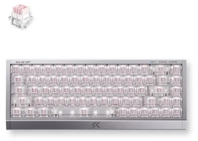 Immagine prodotto di Tastiera magnetica da gaming MCHOSE Ace 68 GT Aero, cablata, 65%, color argento