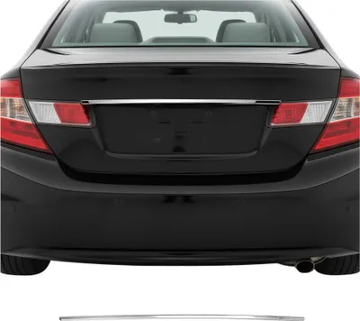 Image de Couverture Poignée de Porte de Hayon Coffre pour Honda Civic 2012-2024 inox