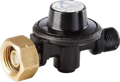 Produktbild von Meva Druckregler 2 BAR Schwarz