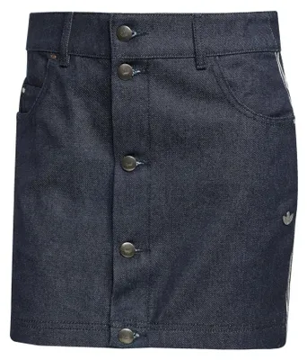 Produktbild von Adidas - Minirock für Damen, Baumwolle GT21123 (26R) (Indigo-Jeansblau)