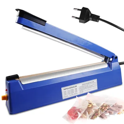 Immagine prodotto di Saldatrice per sacchetti - Sigillatrice per pellicola in plastica - 300 mm - Lunghezza 3 mm larghezza - 8 temperature regolabili - Per uso domestico