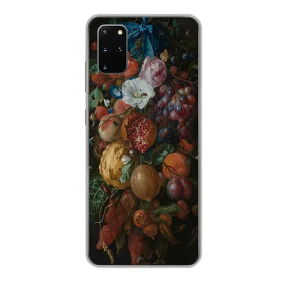 Produktbild von MuchoWow® Handyhülle Schutzhülle Hülle für Samsung Galaxy S20 Plus Früchte und Blumen - Gemälde von Jan Davidsz. de Heem Silikon Softcase Handy Hülle - Hartschale