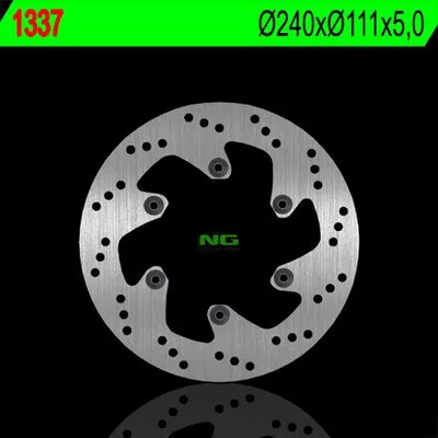 Image de Disque de frein arrière NG à 6 trous de 6,25 mm côté droit pour KTM
