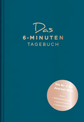 Produktbild von Das 6-Minuten-Tagebuch (aquarellblau)