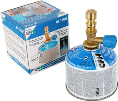 Zdjęcie produktu dla Laboratoryjny palnik Bunsena BL1700 + 1 butelka