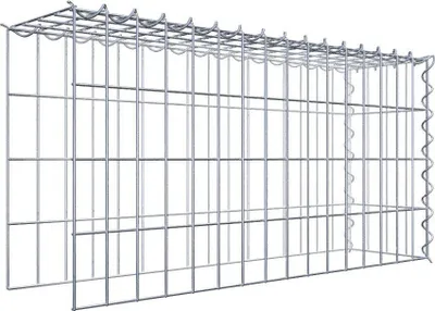 Produktbild von Anbaugabione Typ 4 80 cm x 40 cm x 20 cm (L x H x T), Maschenweite 5 cm x 10 cm, Spirale
