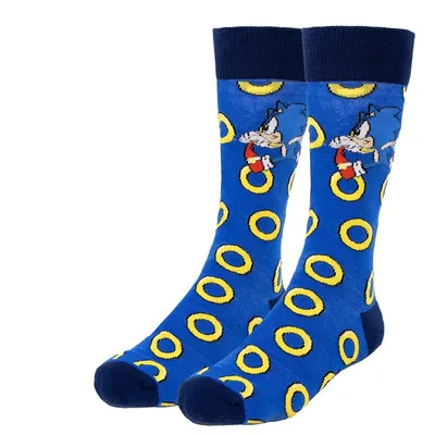 Produktbild von Blaue Uni Socken für Erwachsene Größe 35-41