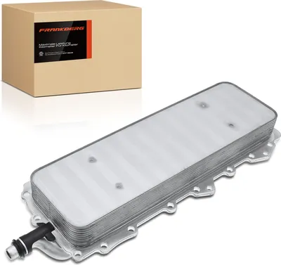 Image de Frankberg 1x Refroidisseur d'huile moteur pour Jaguar XE XF XJ XK Land Rover Discovery Range Rover 3.0L 5.0L